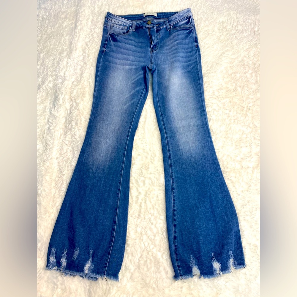 Nature Denim Darcy mid-Rise Flare Jeans size 11/29